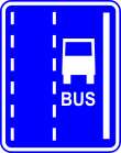 pas ruchu dla autobusów