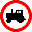 zakaz wjazdu ciągników rolniczych